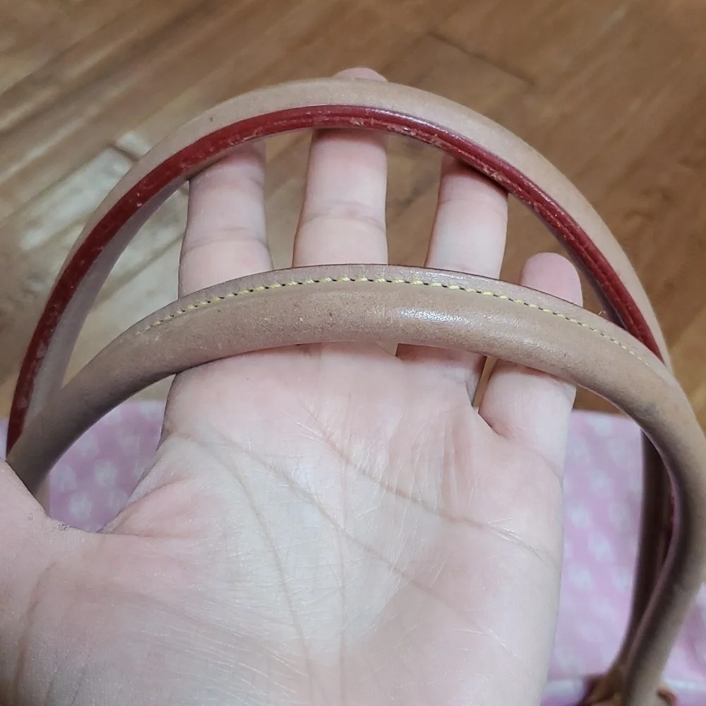 Dooney & Bourke pink monogram medium size tote bag
